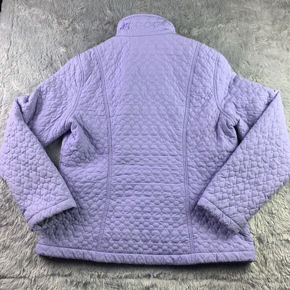 ZeroXposur Jacket Womens Medium Purple Quilted Funnel Neck Full Zip Outdoor - Picture 10 of 13